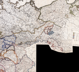 Screenshot einer Sprachkarte.