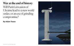 Screenshot des Texts "Tooze: War at the end of history"