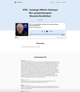 Screenshot des Texts „Der Arbeitsplatz geht, die Nationalität bleibt".