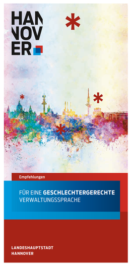 Screenshot der "Empfehlungen für eine geschlechtergerechte Verwaltungssprache".