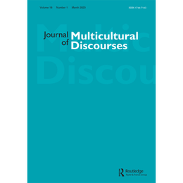 Cover einer Ausgabe des „Journal of Multicultural Discourses“.